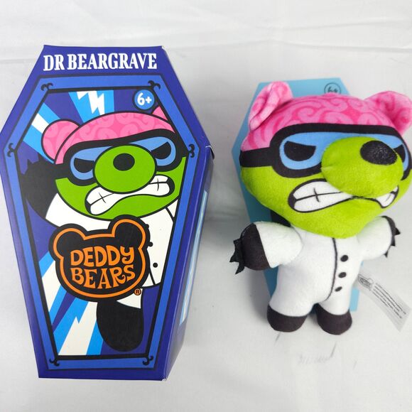DEDDY BEARS Mini Scary Bear Series 3 Dr. Beargrave 5" Plush HALLOWEEN - Picture 1 of 5